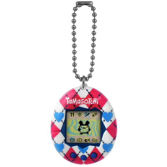 Tamagotchi Original - Argyle Heart Digital Pet