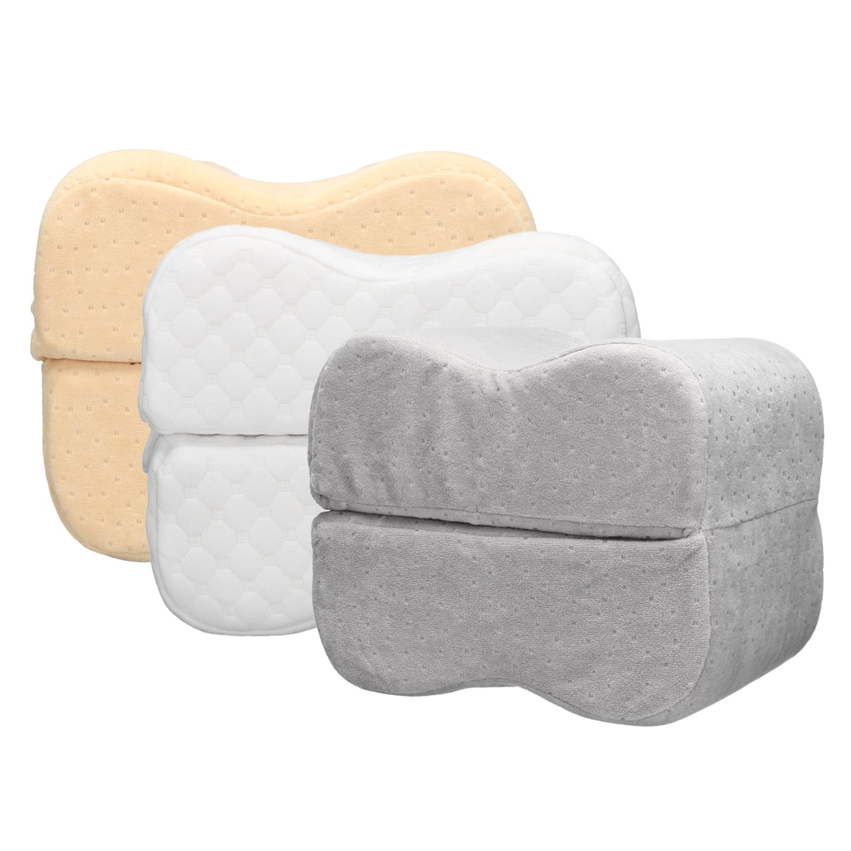 Knee Pillow for Side Sleepers,Memory Foam Leg Pillows Spacer Cushion