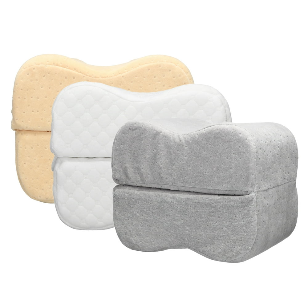 Knee Pillow for Side Sleepers,Memory Foam Leg Pillows Spacer Cushion