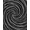 Black, Pattern 1, variant on ODIKA 2x3 Machine Washable Non-Slip Area Rug, Swirling Cloud Spiral Textured with Abstract Vortex Design High Traffic Rug, Black, 514666