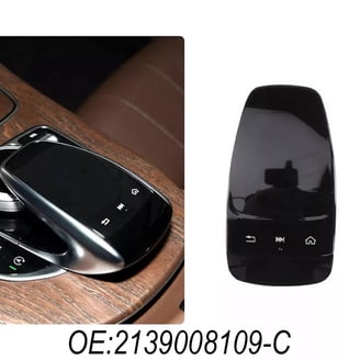 Copertura Touchpad Per Mercedes Classe C W205 (2014-2021) E GLC W253 – ABS+PC, Nero, Sostituzione Diretta OEM 2059009927