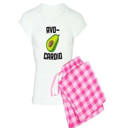 

CafePress - Avo Cardio Avocado Emoji - Women s Light Pajamas