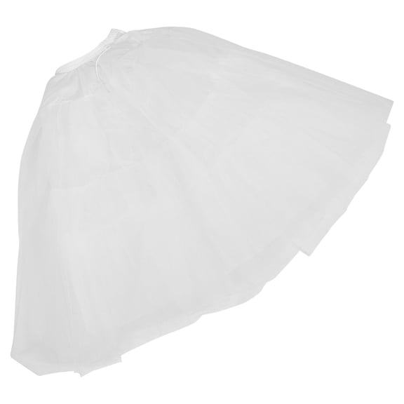GETAJGHSD White Layered Tulle Petticoat for Wedding Dress Without Bones Comfortable Fit