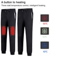 thumbnail image 3 of Pantalon Chauffant Électrique USB 3 Zones de Chauffage Pantalon Chauffant d'Hiver Température Réglable Vêtements Thermiques Électriques Camping Extérieur Pêche Randonnée, 3 of 7