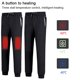 thumbnail image 3 of Pantalones de mujer con calor eléctrico Pantalones calefactores eléctricos USB 3 zonas calefactoras Pantalones calefactores de invierno Temperatura ajustable Ropa térmica eléctrica Acampar al air, 3 of 7
