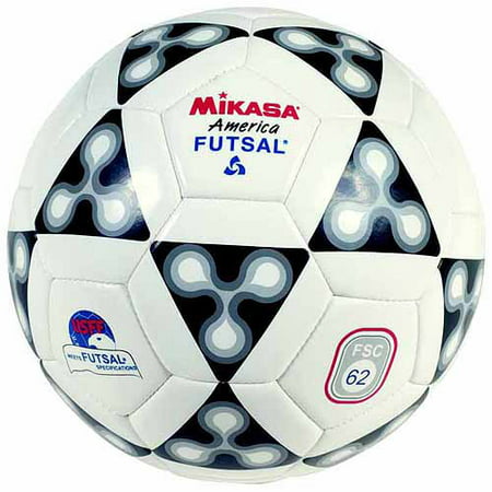 Mikasa Futsal Soccer Ball, Size 4, Black, White and Gray - Walmart.com