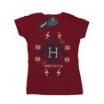 thumbnail image 1 of Harry Potter Womens Christmas Knit Cotton T-Shirt, 1 of 3