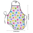 thumbnail image 2 of Yiaed Bear And Polka Dot Print Kitchen Apron with Hand Wipe Pockets,Big Pocket,Aprons for Women with Pockets, Waterproof for Cooking Baking, 2 of 7