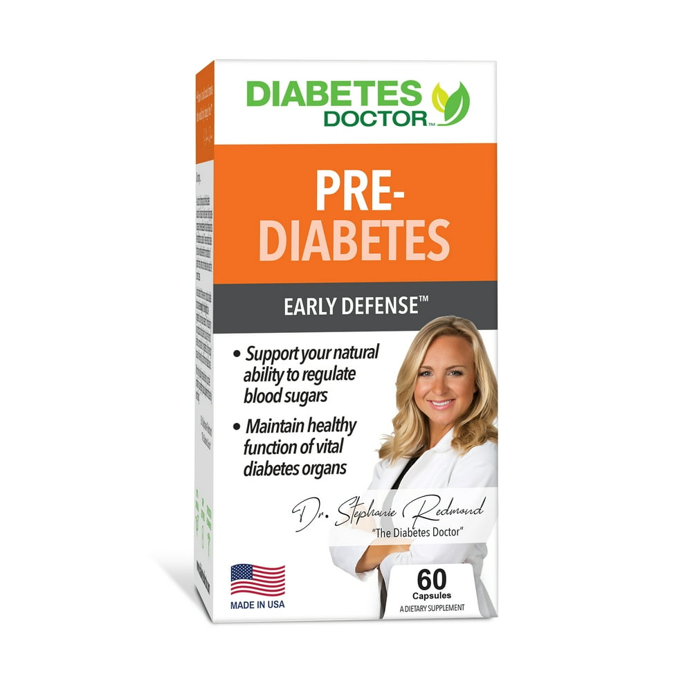 Early Defense PreDiabetes Diabetes Doctor Supplement, Blood Sugar & Pancreas Health with