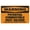 Warning Sign 2, variant on PPE Must Be Worn On This Site Sign - 8"x12" Aluminum Tin Warning Sign for Home, Outdoor Garden, Construction, Workshop