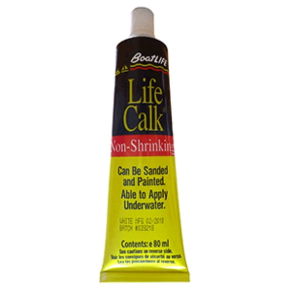 8" Black Boatlife Liquid Life-Calk Sealant Tube Non-Shrinking - 2.8 FL. Oz