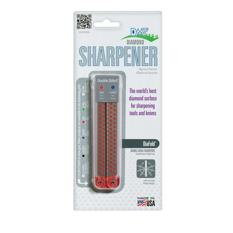DMT USA Made Knife Sharpener Tool, Double Sided Diamond Wet DMT USA Made Knife Sharpener Tool, Double Sided Diamond Wet