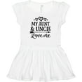 thumbnail image 3 of Inktastic My Aunt and Uncle Love Me Niece Girls Baby Dress, 3 of 5