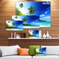 thumbnail image 4 of Design Art - Sunset Beach with Palm, 4 of 4