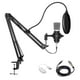 thumbnail image 1 of Micrófono Condensador Profesional para Estudio Redlemon AUX 3.5mm a XLR, Incluye Adaptador USB y Accesorios, 1 of 8