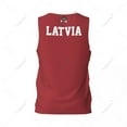 thumbnail image 3 of Latvia Flag Men Basketball Sports Jersey Running Fitness Multifunction Sleeveless tshirt Exclusive Custom Name Nunber, 3 of 10