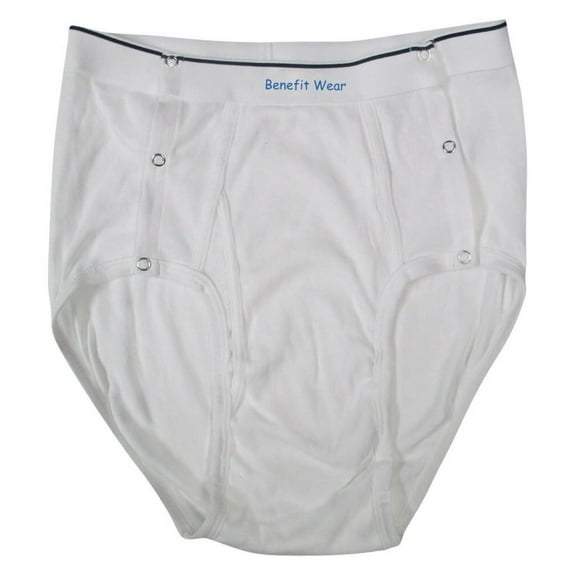 Boys Briefs with Side Snap Closures