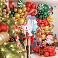 thumbnail image 3 of Kit de Guirlande d'Arche de Ballons de Noël, 99 Ballons de Luxe Xmas Rouge Vert Or, Ballons Canne à Sucre, Ballons Explosion Étoile, 3 of 5