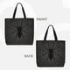 thumbnail image 2 of Fotbe Black Spider On Web 1 Bolsa Tote con Estampado para Mujer, Bolsos con Cremallera, Bolsa de Hombro Casual de Gran Capacidad con Bolsillos Internos, 2 of 7