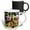 Multicolor, variant on 3drose, Christmas Fish N Holiday Wishes, 11oz Two-tone Green Mug