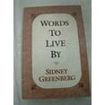 thumbnail image 1 of Pre-Owned Words to Live by: Selected Writings (Hardcover) 0876687060 9780876687062, 1 of 1