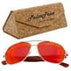 thumbnail image 1 of Lentes Polarizados Modernos Fierce Polarized Red Polarizado+UV400 Metal Polipropileno Madera de Caoba Roja, 1 of 1