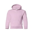 thumbnail image 2 of Gildan - Heavy Blend Youth Hooded Sweatshirt - 18500B - Light Pink - Size: L, 2 of 3