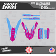 thumbnail image 2 of Kalair GFX Graphics Kit for Husqvarna TC85 (2014-2017) Swift Series, 2 of 5