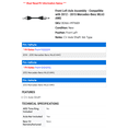 thumbnail image 2 of Front Left Axle Assembly - Compatible with 2012 - 2015 Mercedes-Benz ML63 AMG 2013 2014, 2 of 2