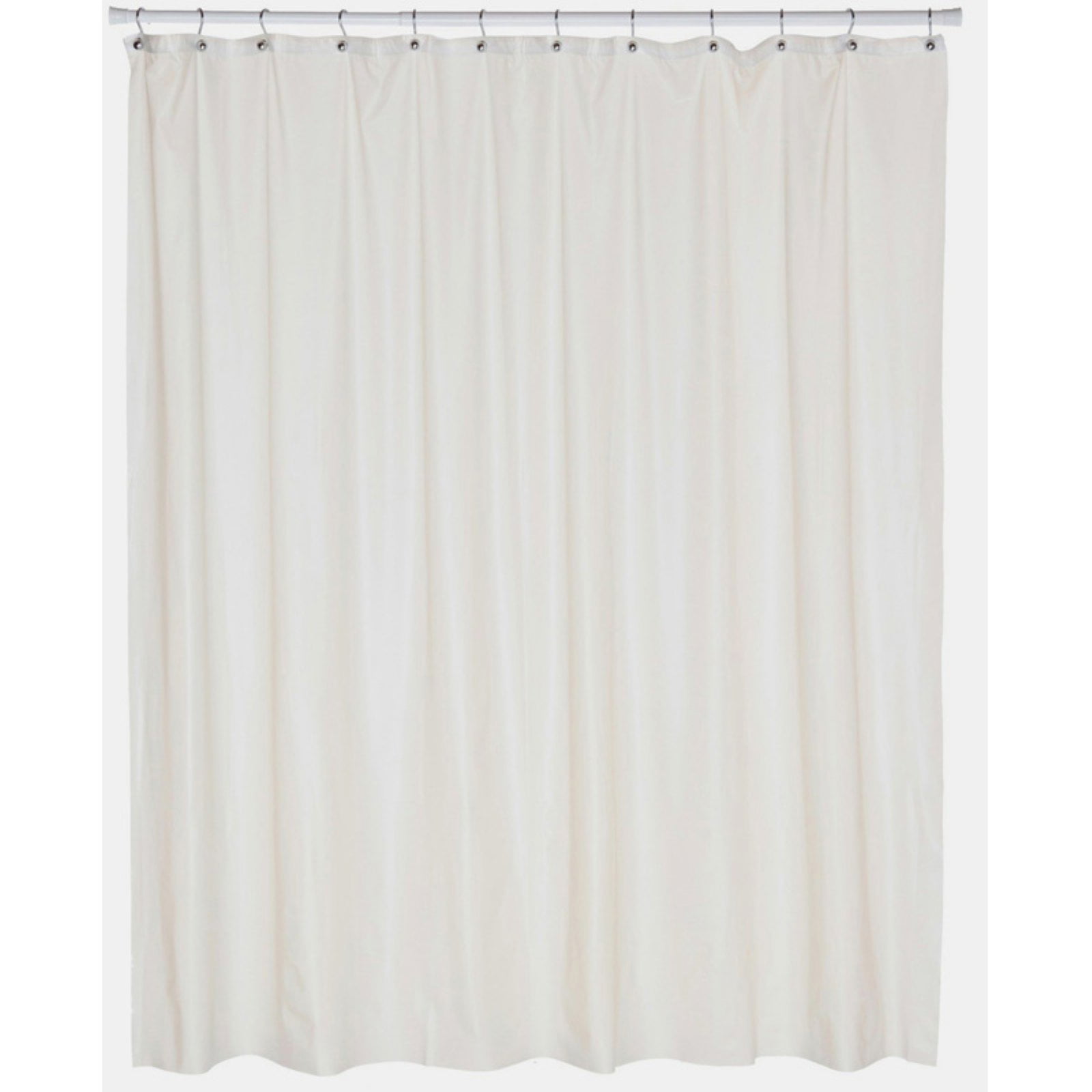 Stall Size 5 Gauge Vinyl Shower Curtain Liner In Bone 54 Wide X 78 Long