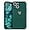Green, variant on for iPhone 13 Case Cute Slim Shockproof Phone Case with Wireless Charging Support and Protection, Deep Purple