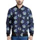 thumbnail image 3 of Chaqueta con cremallera y estampado 3D de astronauta espacial para hombre, chaqueta informal de calle, sudadera con cremallera y manga larga, 3 of 5