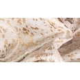 thumbnail image 2 of Natural 676685001344 6 x 7 ft. Scotland Cowhide Rug - Natural & Gold, 2 of 2