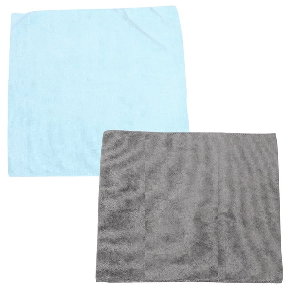 FOMIYES Microfiber Car Drying Towels, Assorted Color, Super Absorbent, Non-Abrasive, 2Pcs