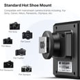 thumbnail image 2 of Flash Speedlite ULANZI LM20 para Canon/Fuji/Sony/Nikon/Panasonic, 2 of 9