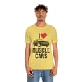 thumbnail image 5 of I Love Muscle Cars Unisex Jersey Short Sleeve Tee, 5 of 10