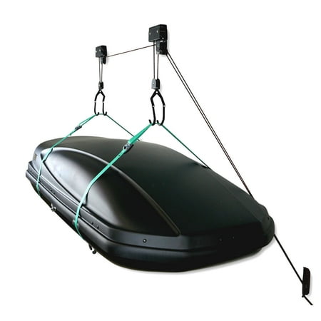 - Cargo Box Ceiling Storage Hoist | Rooftop Carriers Hi-Lift Garage Pulley Hanger Rack | StoreYourBoard