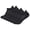 Black, variant on Womens Athletic Running Cotton Socks, Thick Cushioned Anti-blister Wicking Ankle Socks 6 Pairs
