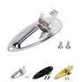 thumbnail image 2 of Replacement For Strat Stratocaster Electric Guitar Jack Plate 6.35mm 1/4" Boat Shaped Audio Connector Socket Panel, 2 of 9
