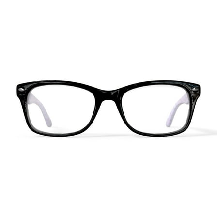 Baby Phat Women's BV270 Square Prescription Eyeglasses with Case, Black