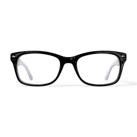 Baby Phat Women's BV270 Square Prescription Eyeglasses with Case, Black