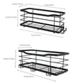 thumbnail image 3 of sruoe Bathroom Shelf Organizer, Shower Caddy Corner Clearance, Shower Shelves, Bathroom Toilet Shelf, Portable Shower Storage Basket for Bath, Kitchen, 3 of 6