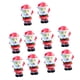 thumbnail image 4 of Micro paisaje kusrkot Decoración en miniatura Papá Noel 10 piezas, 4 of 8