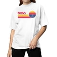 thumbnail image 2 of Officially Licensed Nasa Vintage World Logo Women's T-shirt, 2 of 3