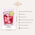 thumbnail image 3 of Eastern Print Vodka Cranberry Cocktail Poster Art, Bar Cart Liquor Poster, Bar Art, Drinks Art Home Decor For Bar, Pub, Kitchen, Club, Cocktail Prints, Bar Posters (UNFRAMED) 8x12, 8x12, 3 of 4