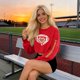thumbnail image 2 of TaTaai Women Baseball Print Fashion Loose Casual Long Sleeve T Shirt Crew Neck Pullover Sports Sweatshirt Top for Daily Street Wear Gift, 2 of 5