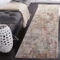 thumbnail image 2 of SAFAVIEH Silverado Orlando Abstract Polyester Runner Rug, Ivory/Gold, 2' x 8', 2 of 8