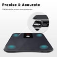 thumbnail image 6 of GE Digital Smart Body Scale with App, Bluetooth - Body Weight, BMI - Black, 6 of 7