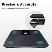 GE Digital Smart Body Scale with App, Bluetooth - Body Weight, BMI - Black