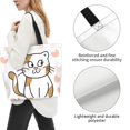 thumbnail image 3 of ZICANCN Cat Kitten Cartoon Tote Bag, Grocery Bags Reusable Shopping Bags with Handles Durable Foldable Washable for Women Men, 3 of 8